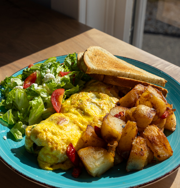 Breakfast Plate at Brew Cafe and Bistro