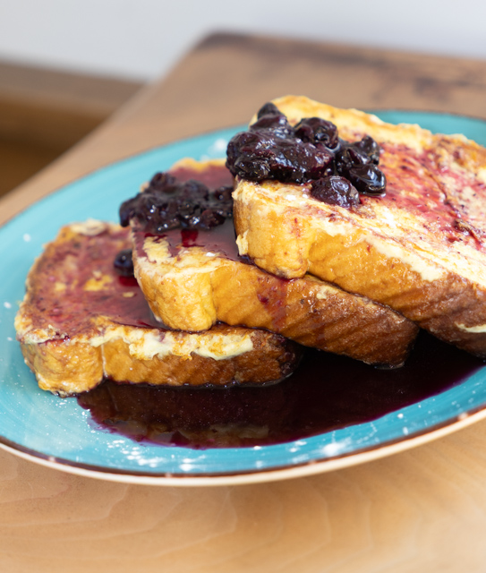 French Toast at Brew Cafe and Bistro
