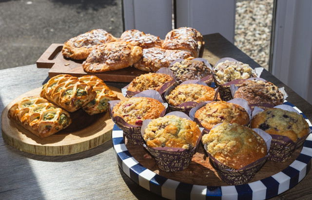 Muffins and Pastries at Brew Cafe and Bistro