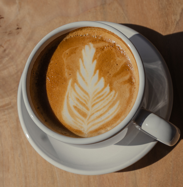 Fresh Latte Art at Brew Cafe and Bistro